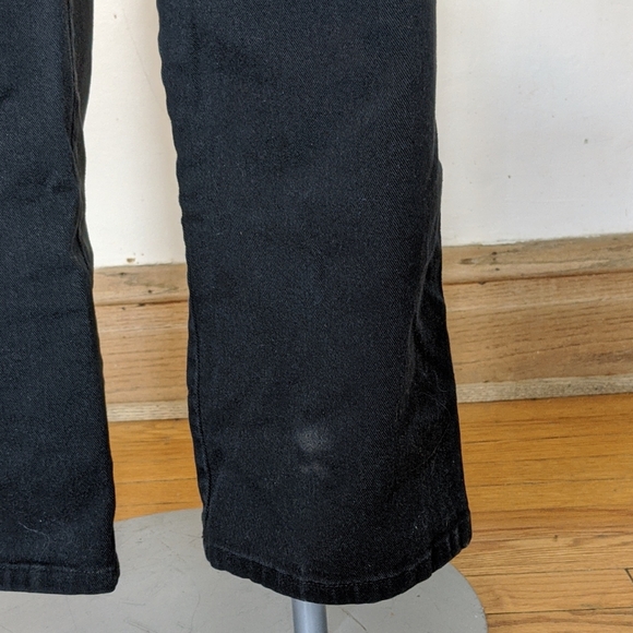 Denim Black Stretch Jeans size 14 by Gloria Vanderbilt - Picture 9 of 10